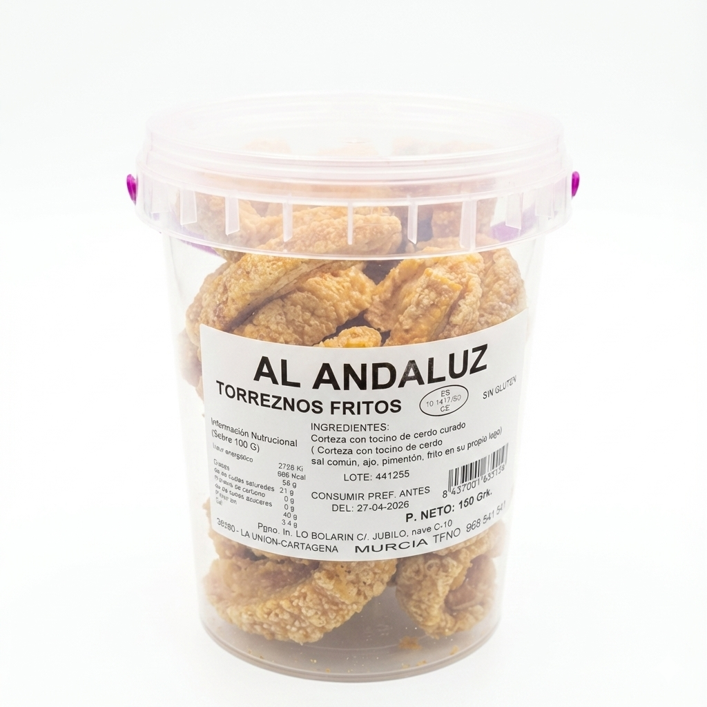 Torreznos Fritos de morro "AL ANDALUZ"