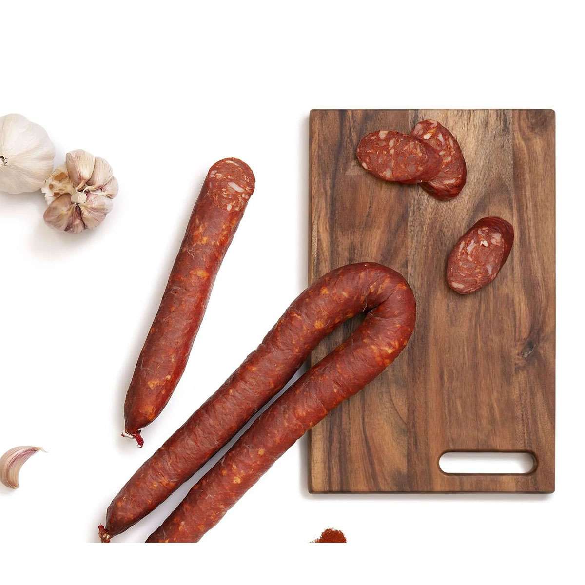 Longaniza Roja Curada Tipo Pascua (Calibre Grueso)