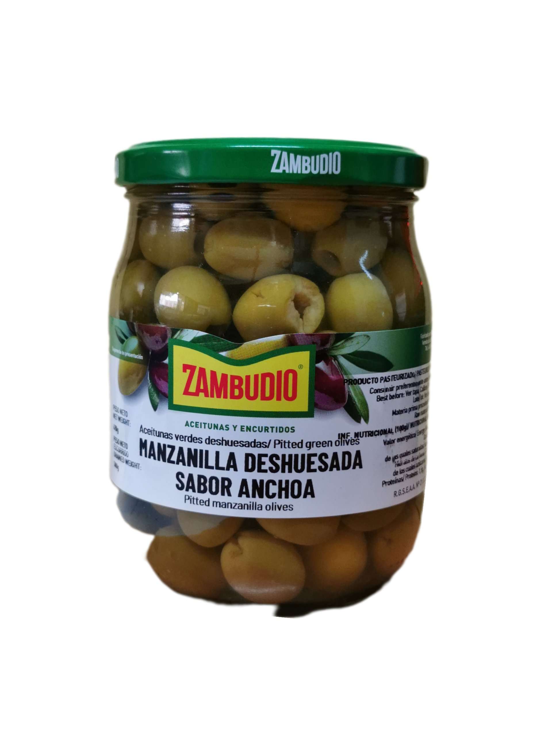 Aceituna manzanilla deshuesada Zambudio