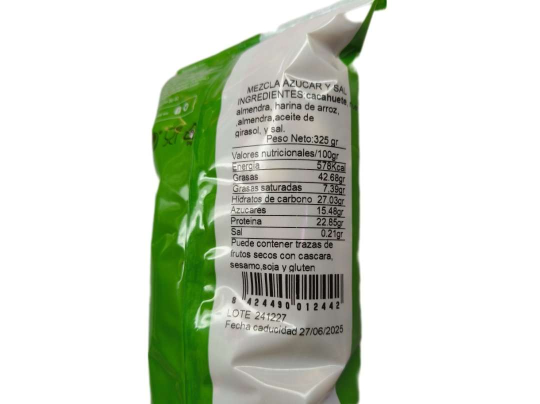 Mezcla extra frutos secos Pipo 325 grs - Imagen 2